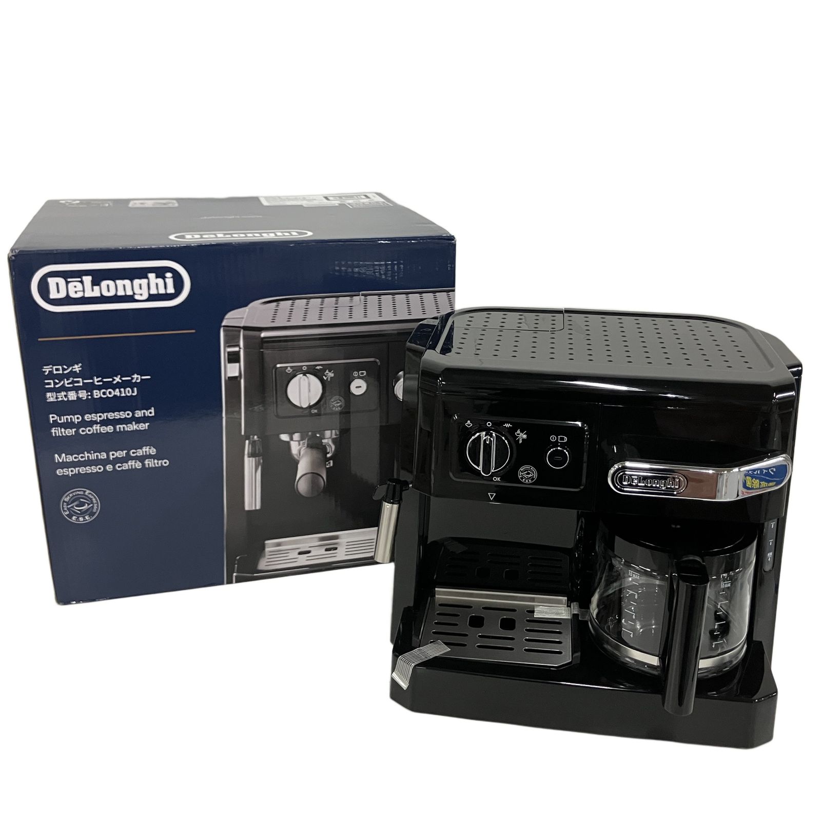 DeLonghi コンビコーヒーメーカー BCO410J デロンギ 家電 未使用