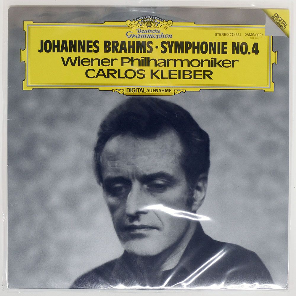 国内盤 KLEIBER/BRAHMS SYMPHONIE NO. 4/DG 28MG0027 LP - メルカリ