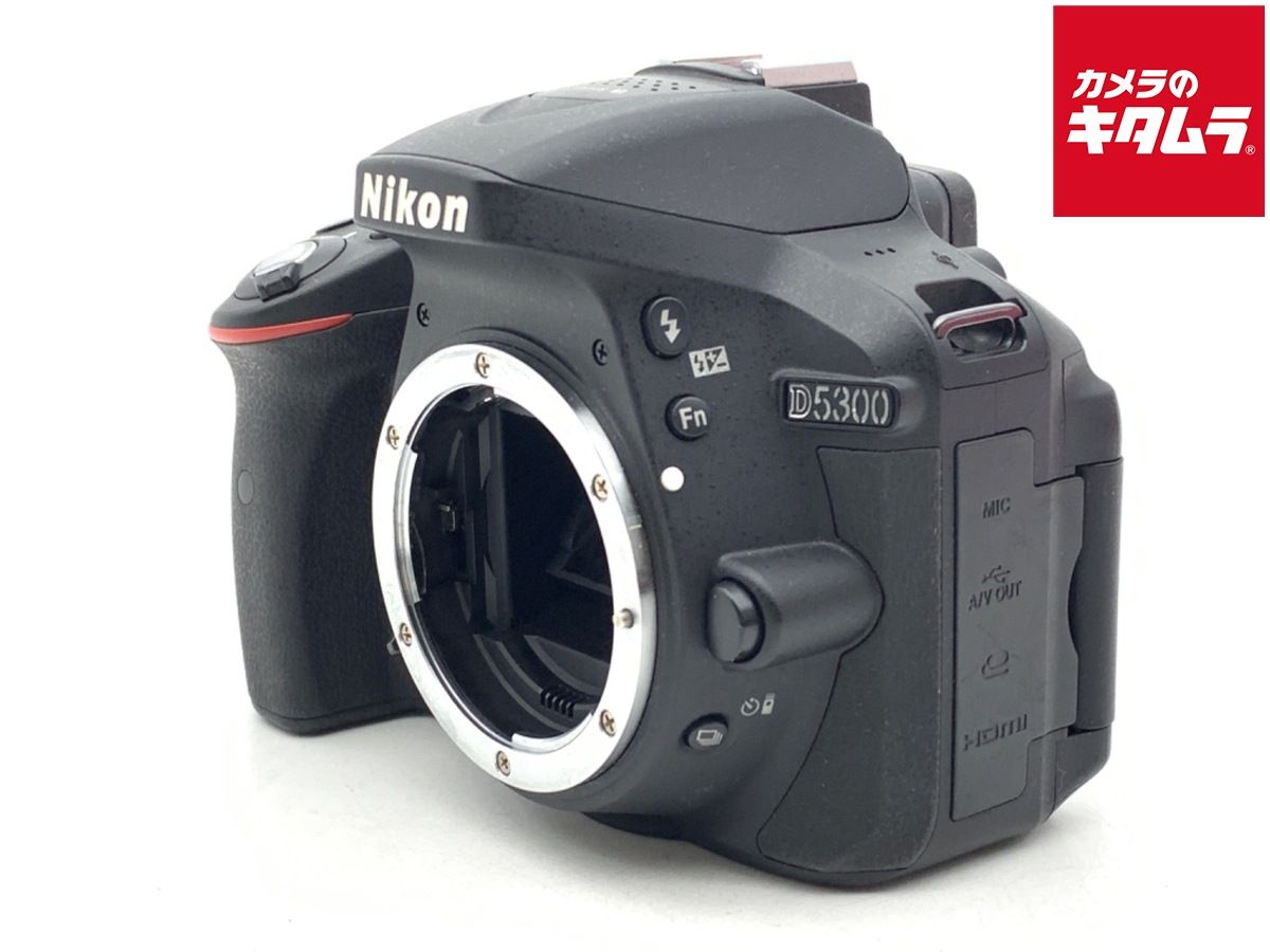 中古】 【並品】 ニコン D5300 ボディ ブラック - メルカリ