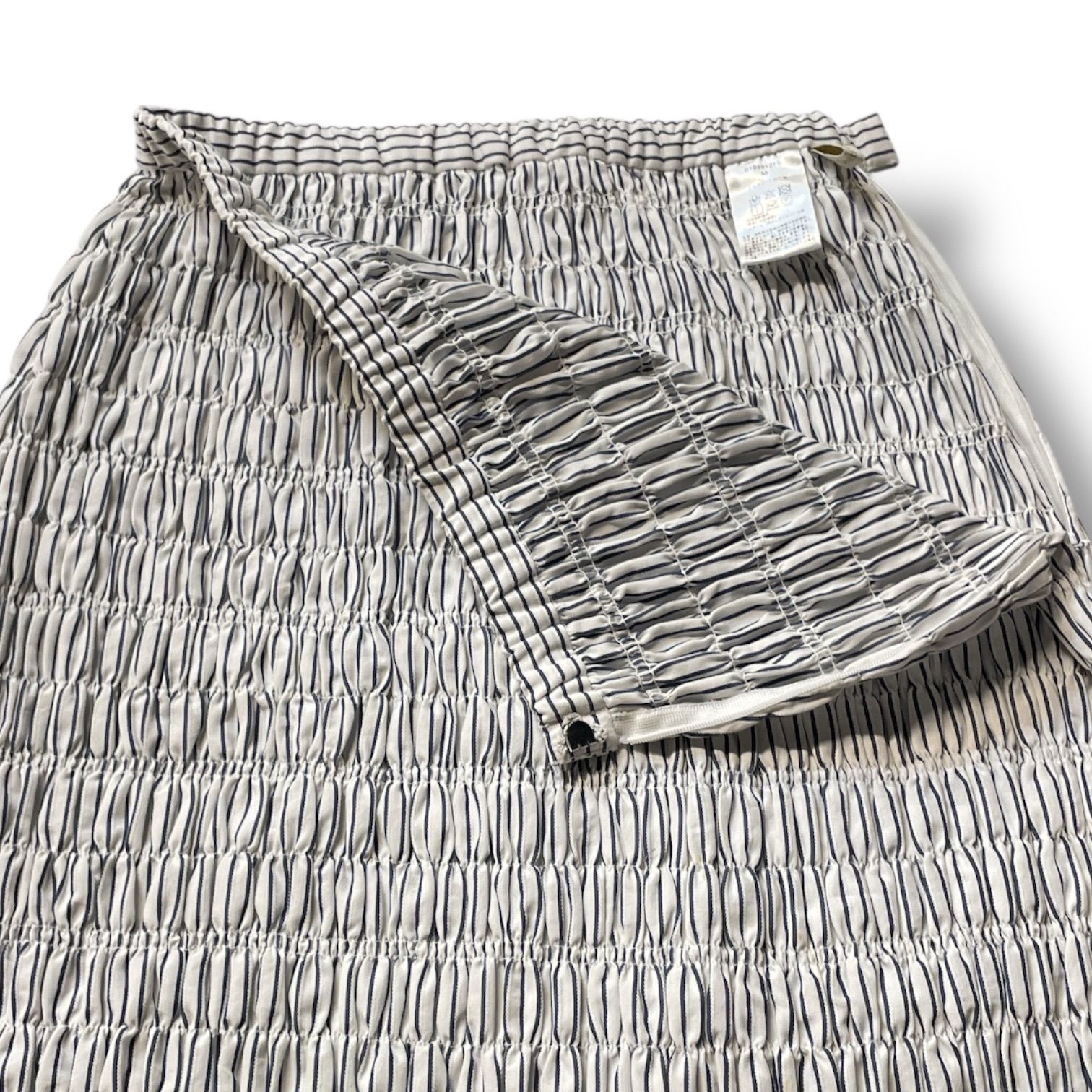 ne Quittez pas ヌキテパ Poplin Shirring Skirt ポプリンシャーリング