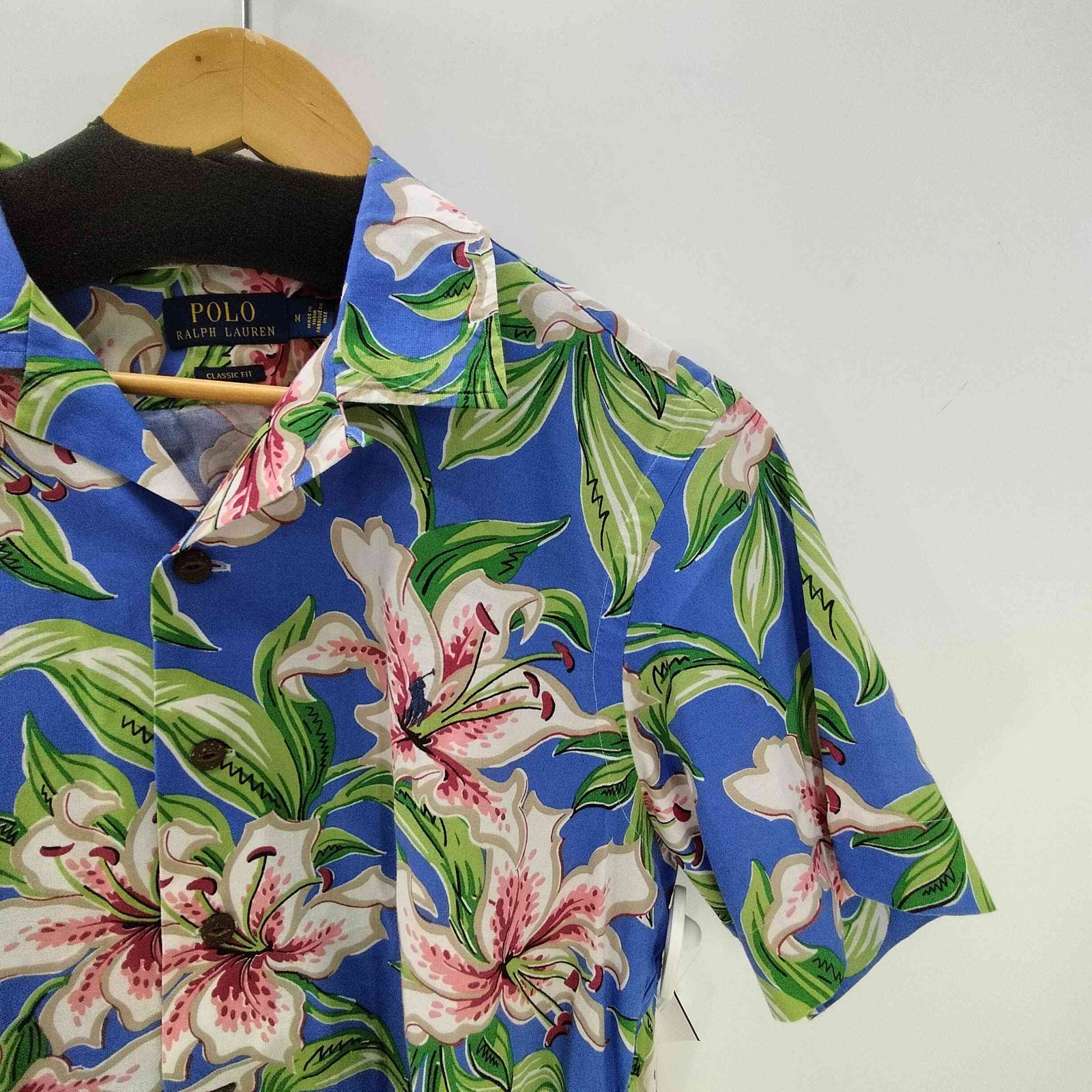 ポロラルフローレン POLO RALPH LAUREN CLASSIC FIT ハイビスカス 花柄