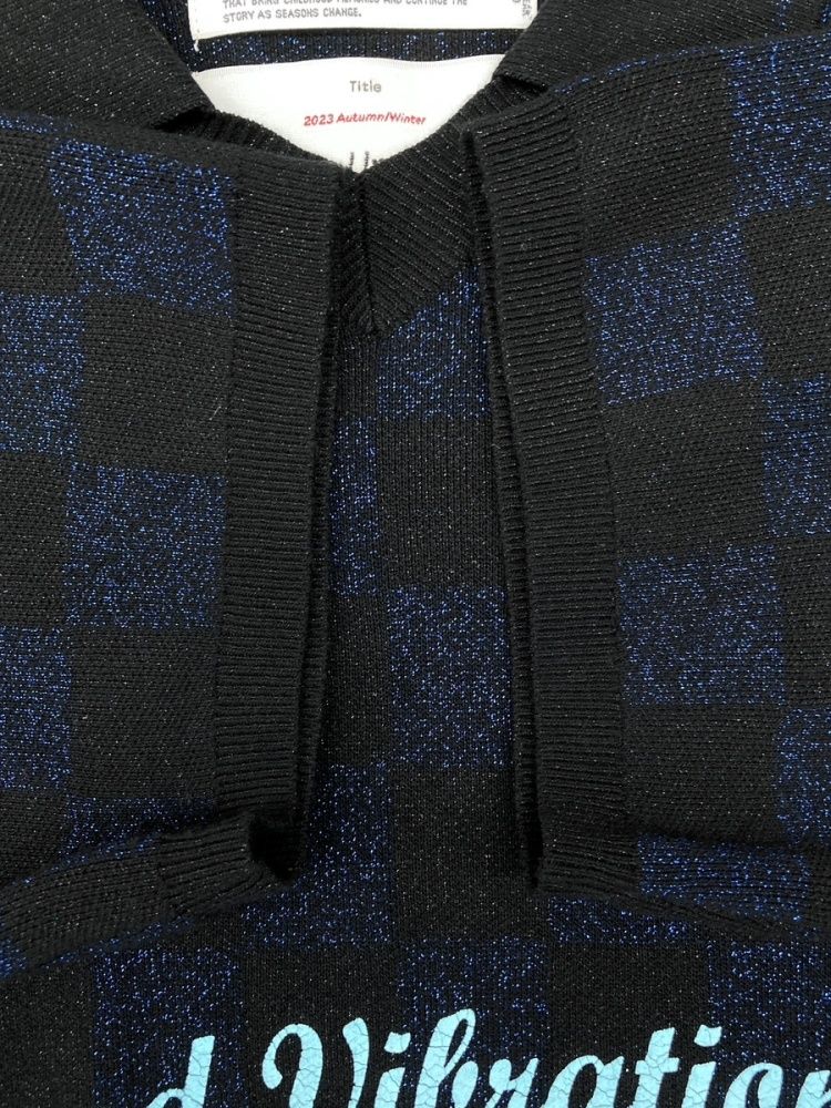 ダイリク DAIRIKU 23AW Lame Soccer Uniform Knit Pullover ラメ