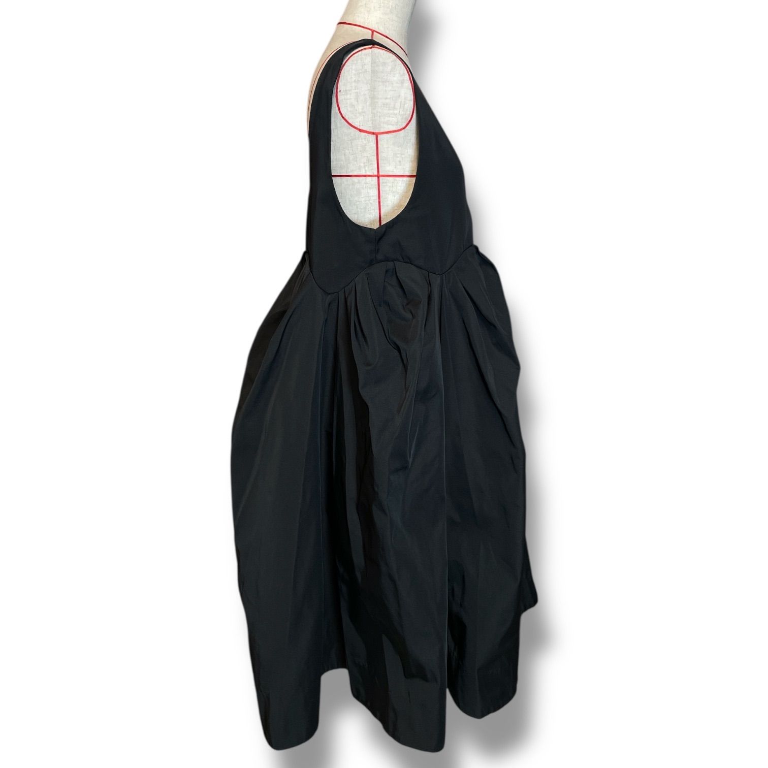 MACHATT マチャット ギャバジンフォルムドレス ジャンパースカート