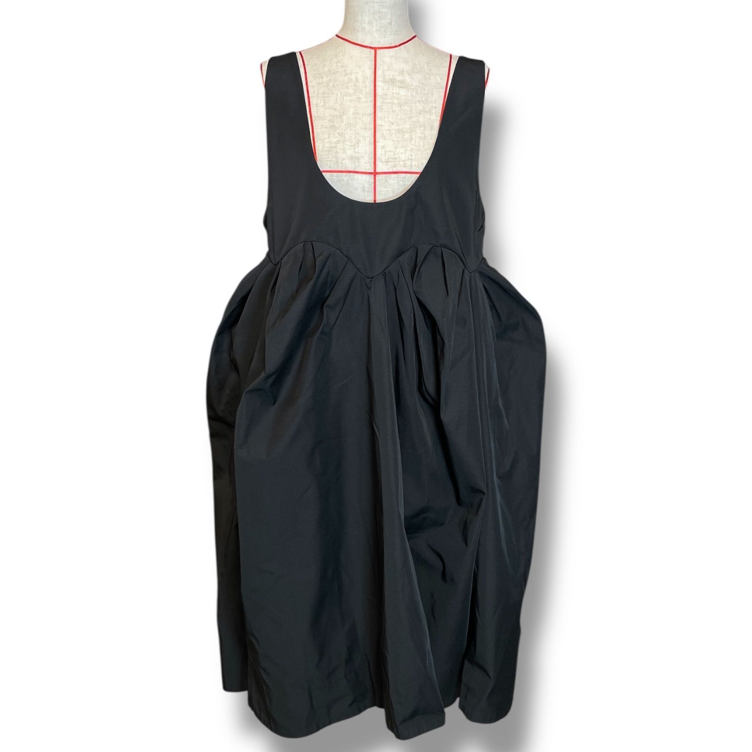 MACHATT マチャット ギャバジンフォルムドレス ジャンパースカート