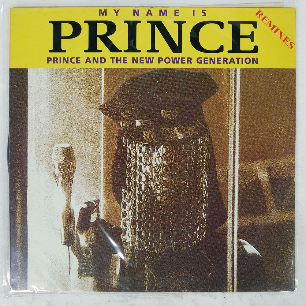 ヨーロッパ盤 PRINCE/MY NAME IS (REMIXES)/WARNER BROS. WO142T 12