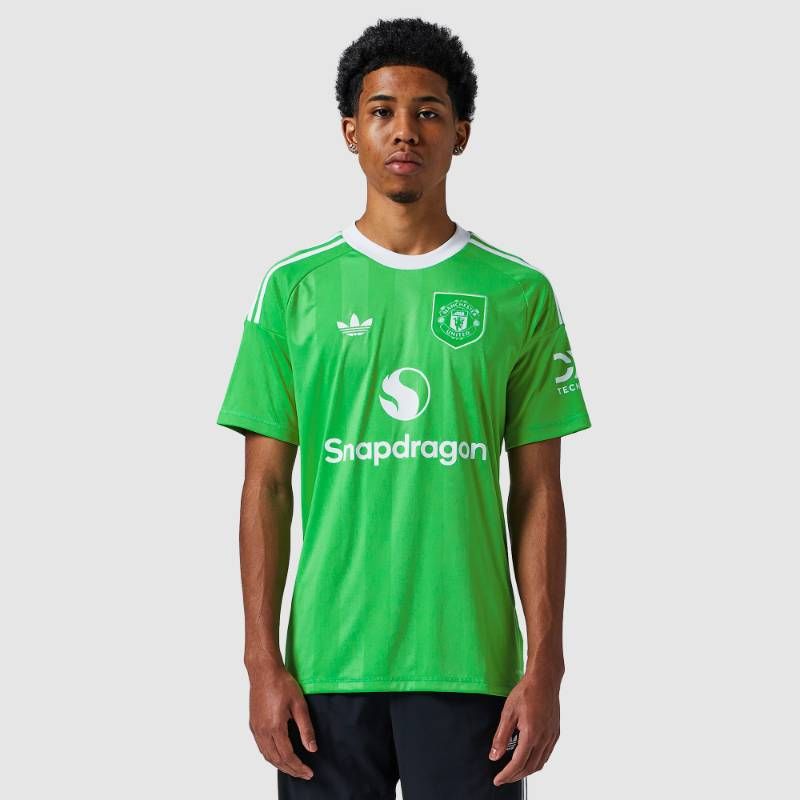 【送料無料・匿名配送】adidas Originals アディダスオリジナルス マンチェスターユナイテッド 25/26 サード GK レプリカユニフォーム レプリカシャツ 緑 新品 正規品