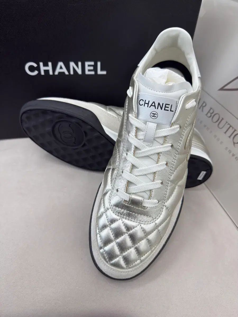 デパートフルセット 最新作 CHANEL CC シルバー キルティング