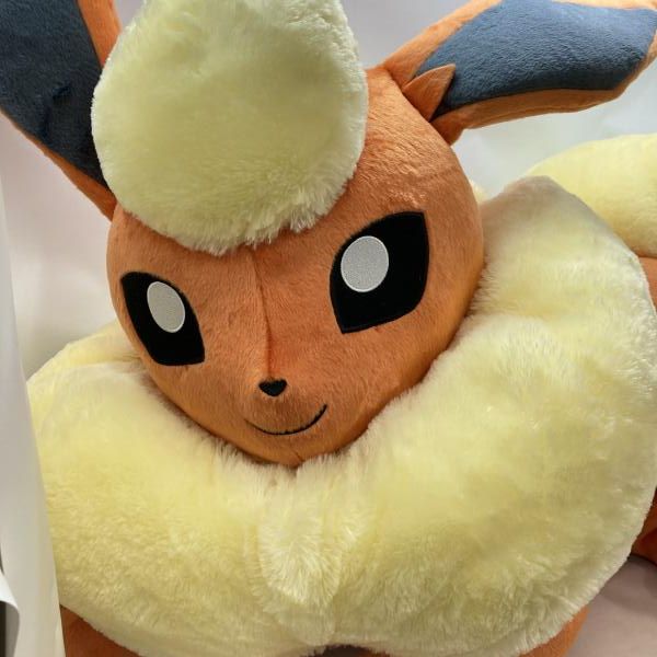 中古】ポケモン ブースター 等身大 寝そべり ぬいぐるみ ポケモン