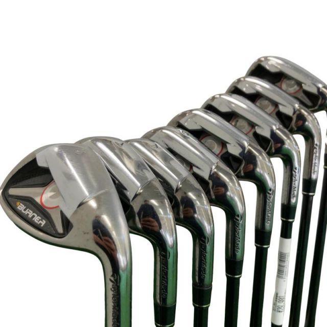 中古】 テーラーメイド BURNER(2009) 8S アイアンセット IR RE-AX