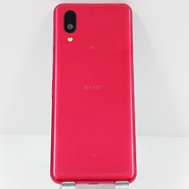 BASIO active SHG09 au レッド 送料無料 本体 c17442 - メルカリ