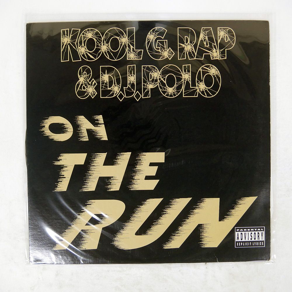 US盤 KOOL G RAP & DJ POLO/ON THE RUN/COLD CHILLIN' CC2010 12