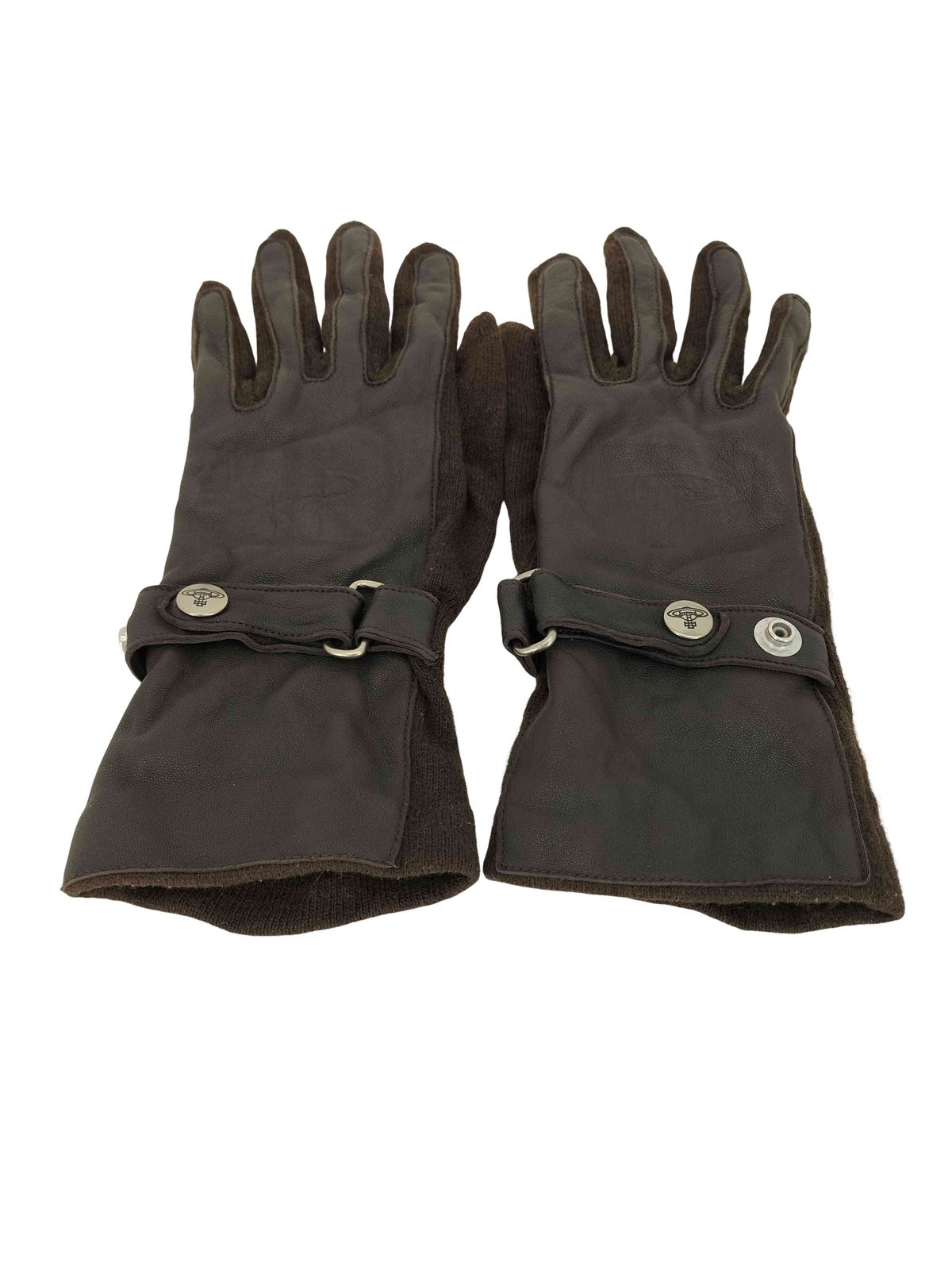 ヴィヴィアンウエストウッド Vivienne Westwood オーブロゴ レザー切替