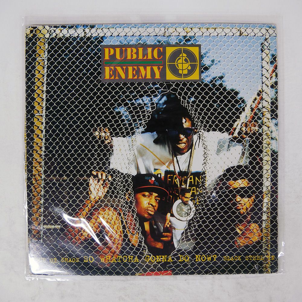 UK盤 PUBLIC ENEMY/SO WHATCHA GONNA DO NOW?/DEF JAM 12DEF5 12