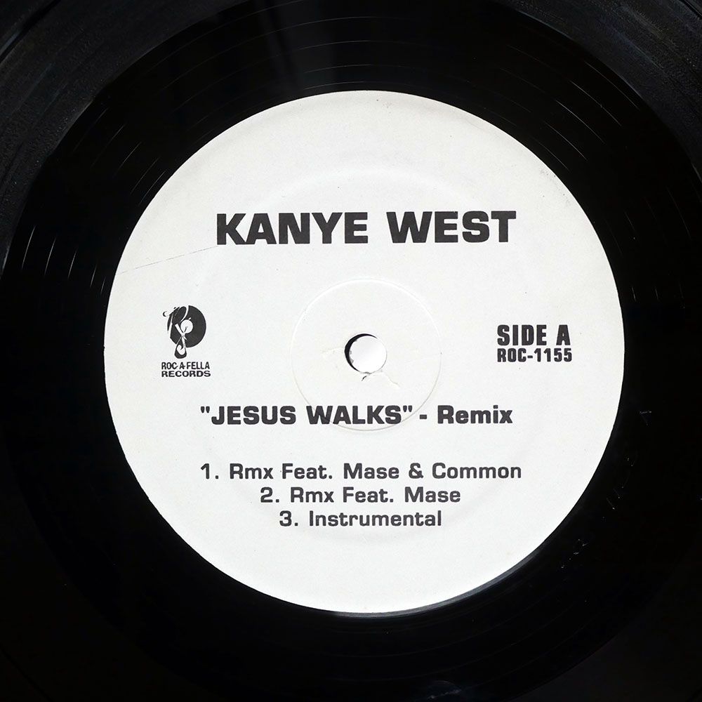 US盤 KANYE WEST/JESUS WALKS (REMIX)/ROC-A-FELLA ROC1155 12 - メルカリ