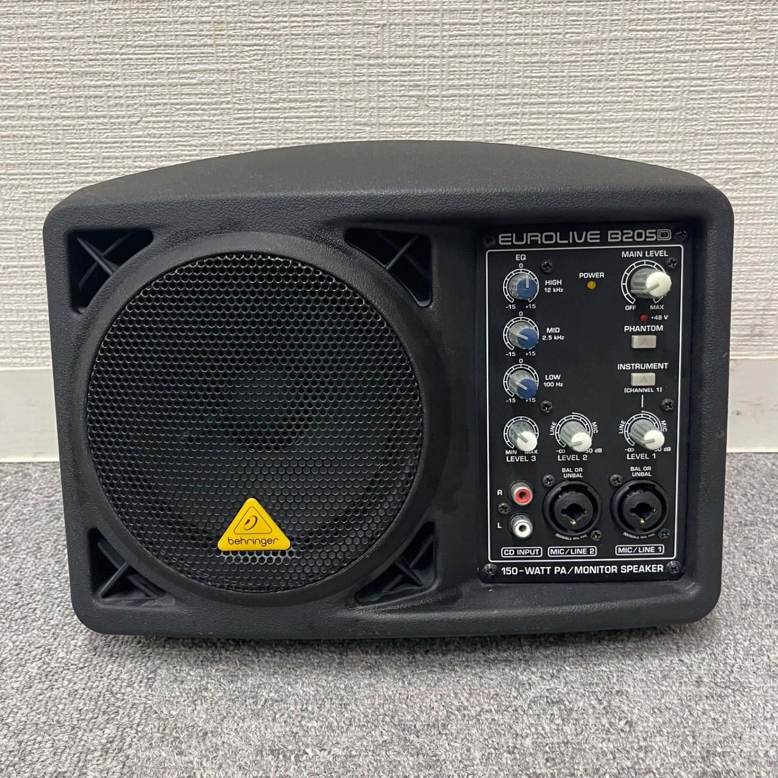 NPA】ジャンク BEHRINGER ベリンガー パワードスピーカー EUROLIVE