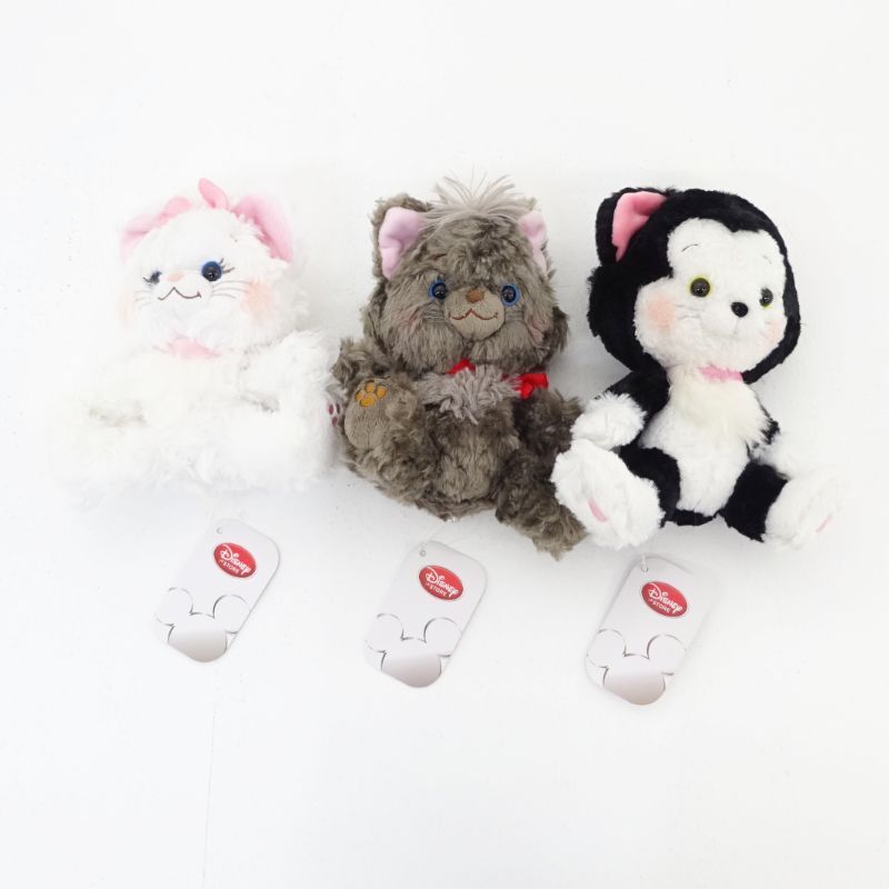 三重店】ディズニー Kiss me! Catシリーズ ぬいぐるみ 計5点セット