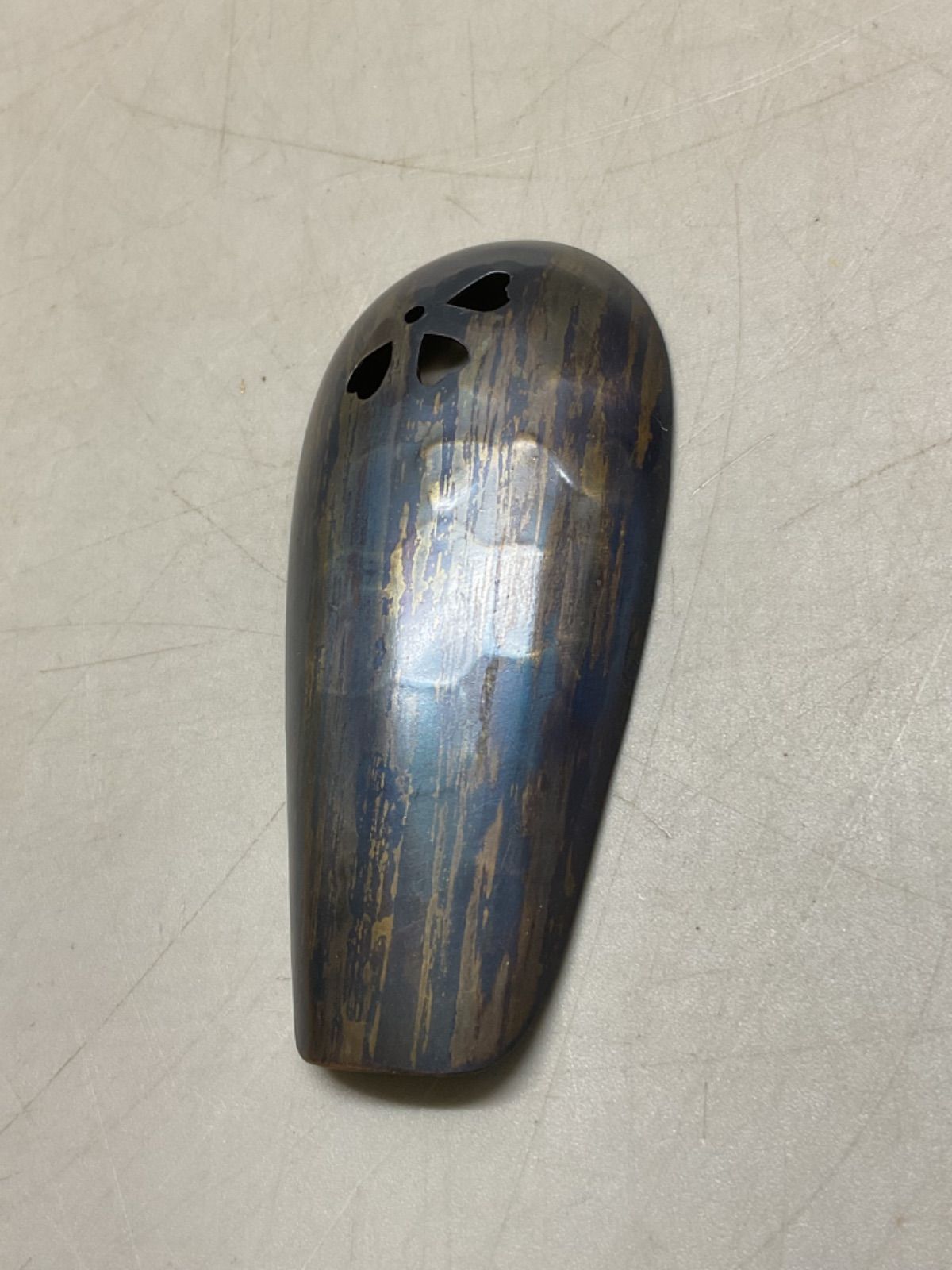 M43 鎚起工房 清雅堂 清雅堂 六半 銅製 鎚起銅器 茶筒 茶器 茶道具