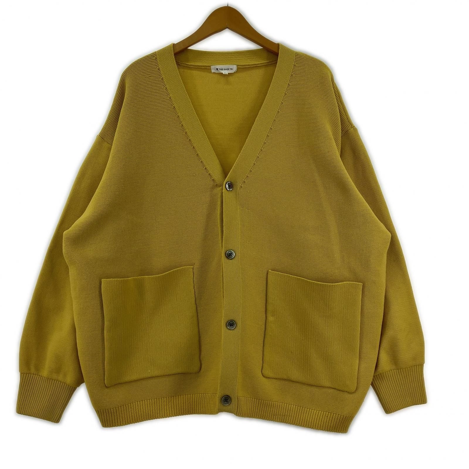THE SHOP TK ザショップティーケー Vネック ニットカーディガン sizeXL
