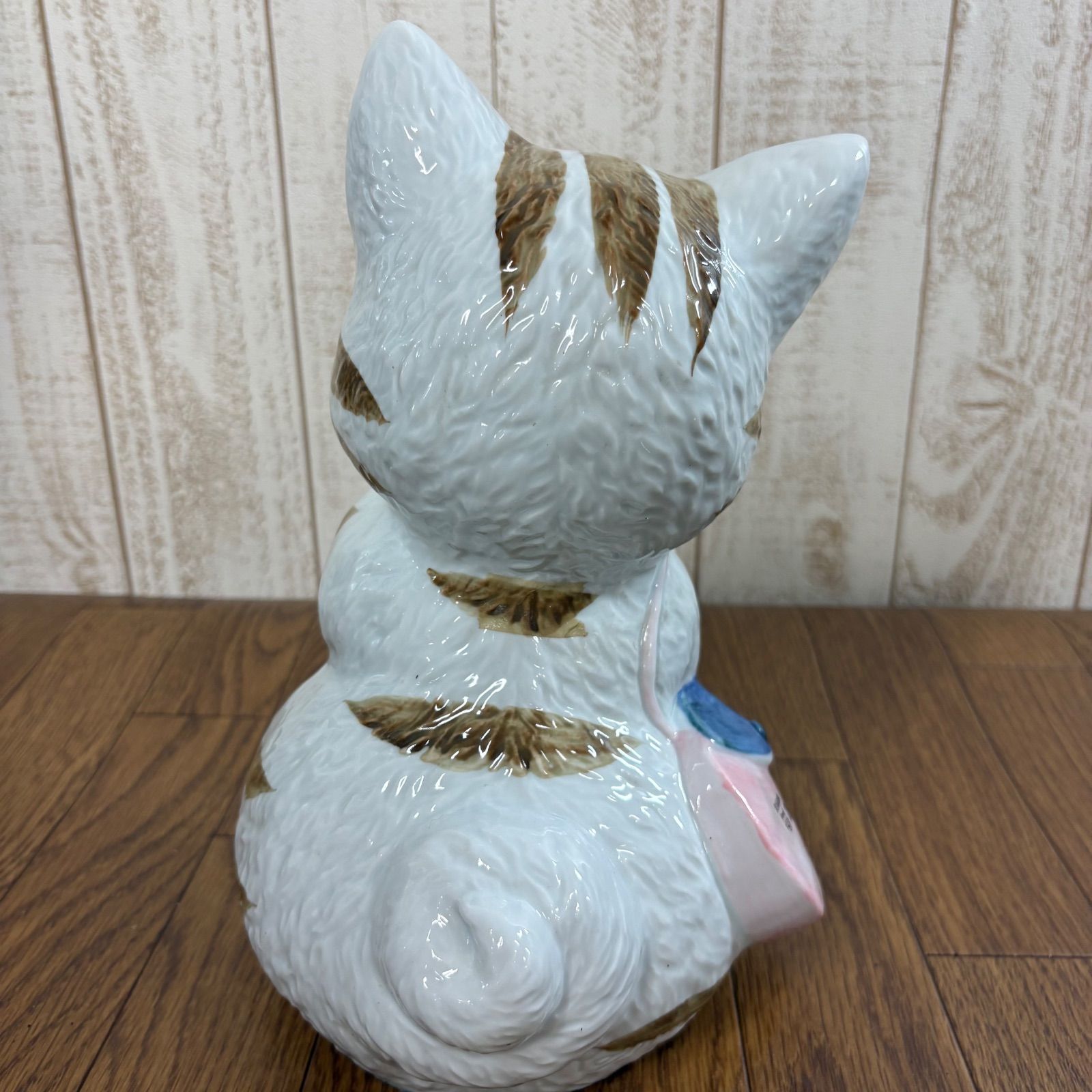 置物 猫 インテリア 三毛猫置物（大） 信楽焼 陶器の通販 お願いネコ