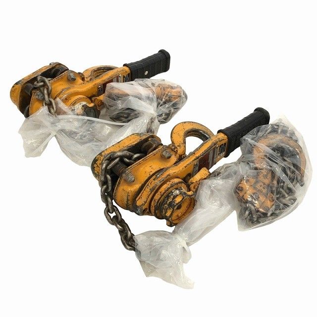 ☆中古品2点☆KITO キトー レバーブロック LB016 L5型 荷重1.6ton/1.6