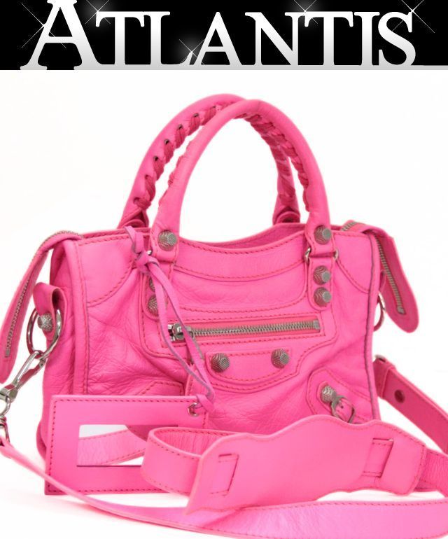 バレンシアガ BALENCIAGA ジャイアント ミニシティ 2WAYバッグ レザー