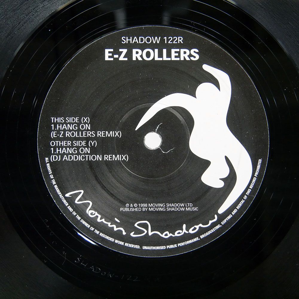 UK盤 E-Z ROLLERS/HANG ON/MOVING SHADOW SHADOW122R 12 - メルカリ