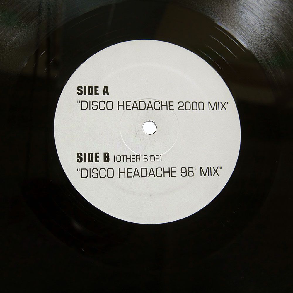 US盤 DUB DIABLO/DISCO HEADACHE/DIS-JOINT DJ001 12 - メルカリ