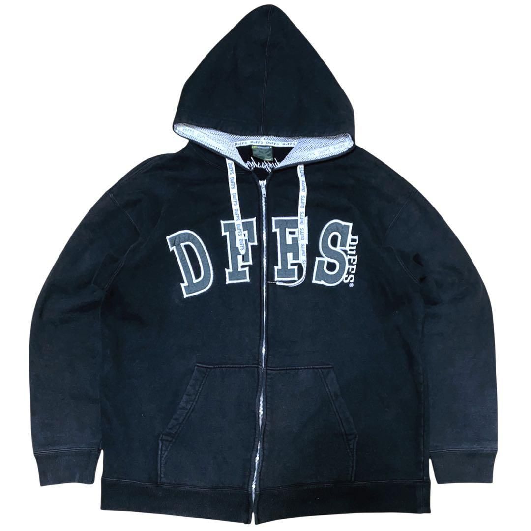 00s DuFFS オールドスケート Y2K ジップアップパーカー - メルカリ