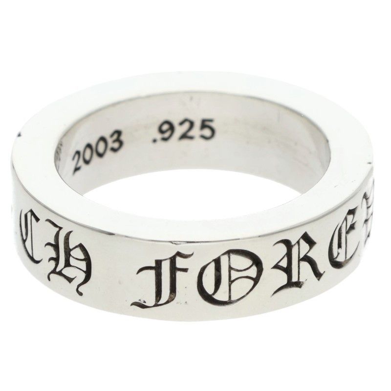 クロムハーツ 6mm SPACER FOREVER/6mmスペーサーフォーエバー シルバー