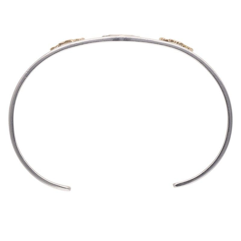 ゴローズ ダブルローズ付き平打ち S バングル メンズ - メルカリ