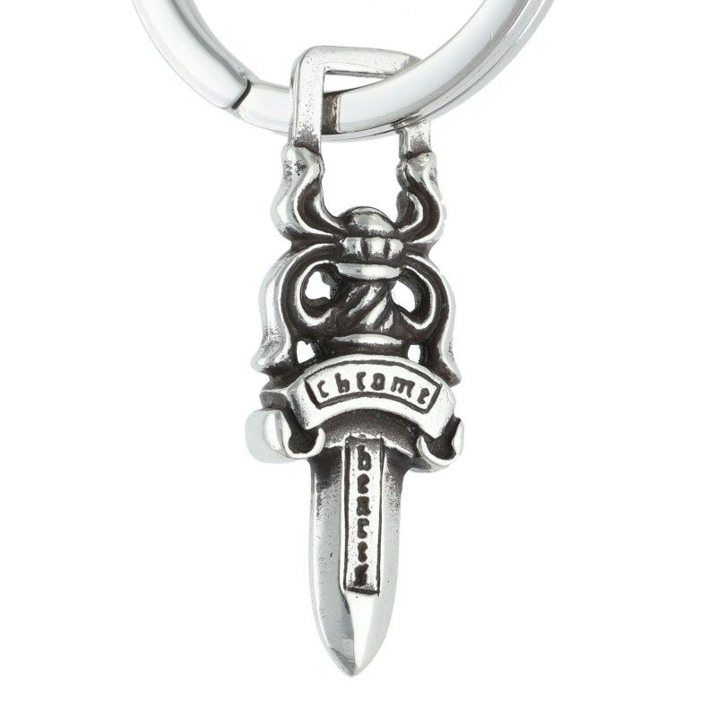 クロムハーツ RNG&No5 DGGR/キーリング#5ダガー シルバーキーリング