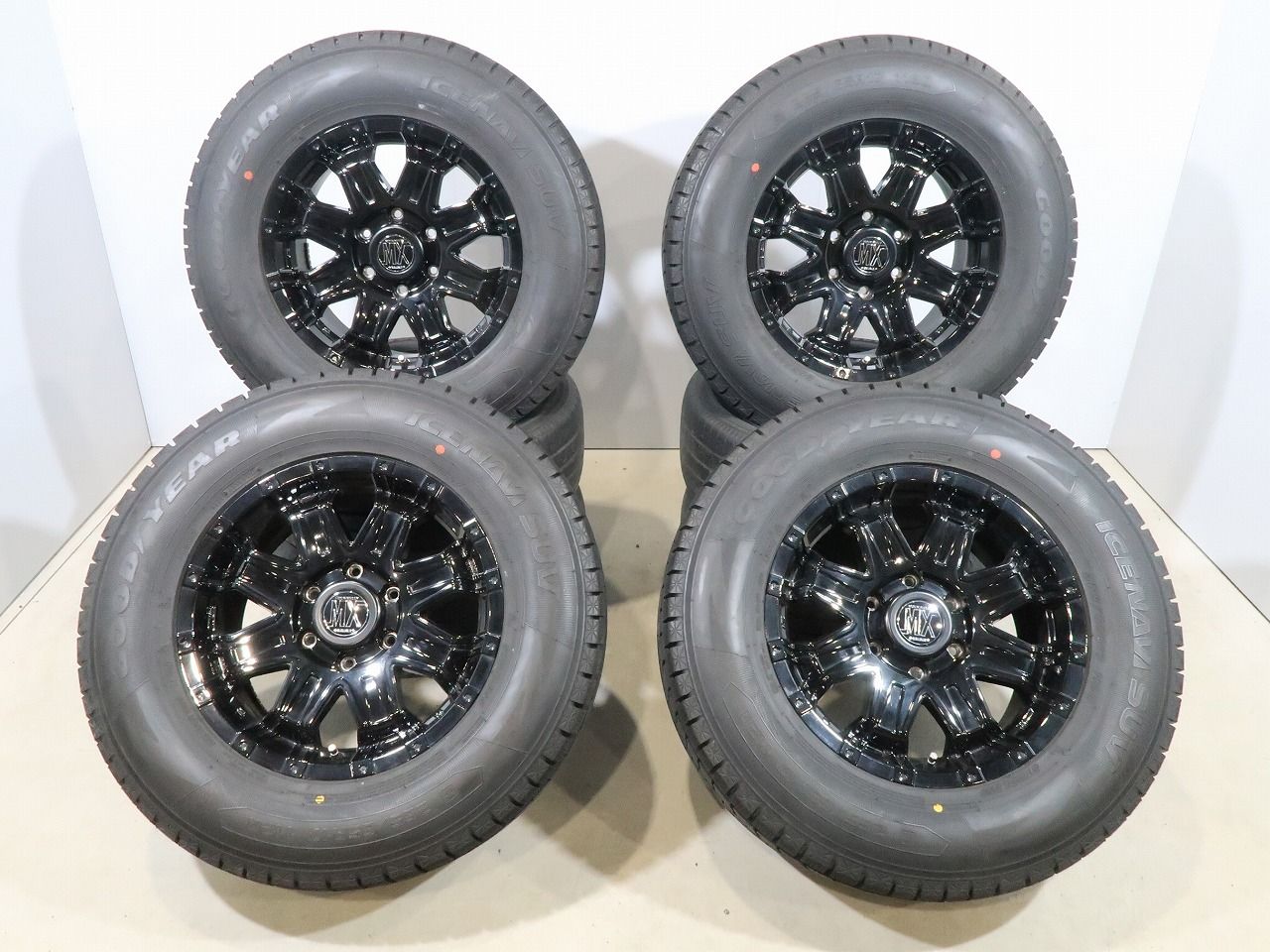 バリ溝】プラド ハイラックス 等 4本 ロックケリー MX-Ⅱ 17インチ 7.5