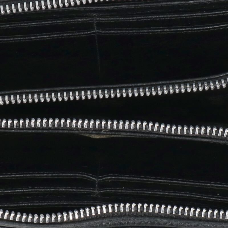クロムハーツ REC F ZIP 3クロスラウンドジップレザーウォレット財布