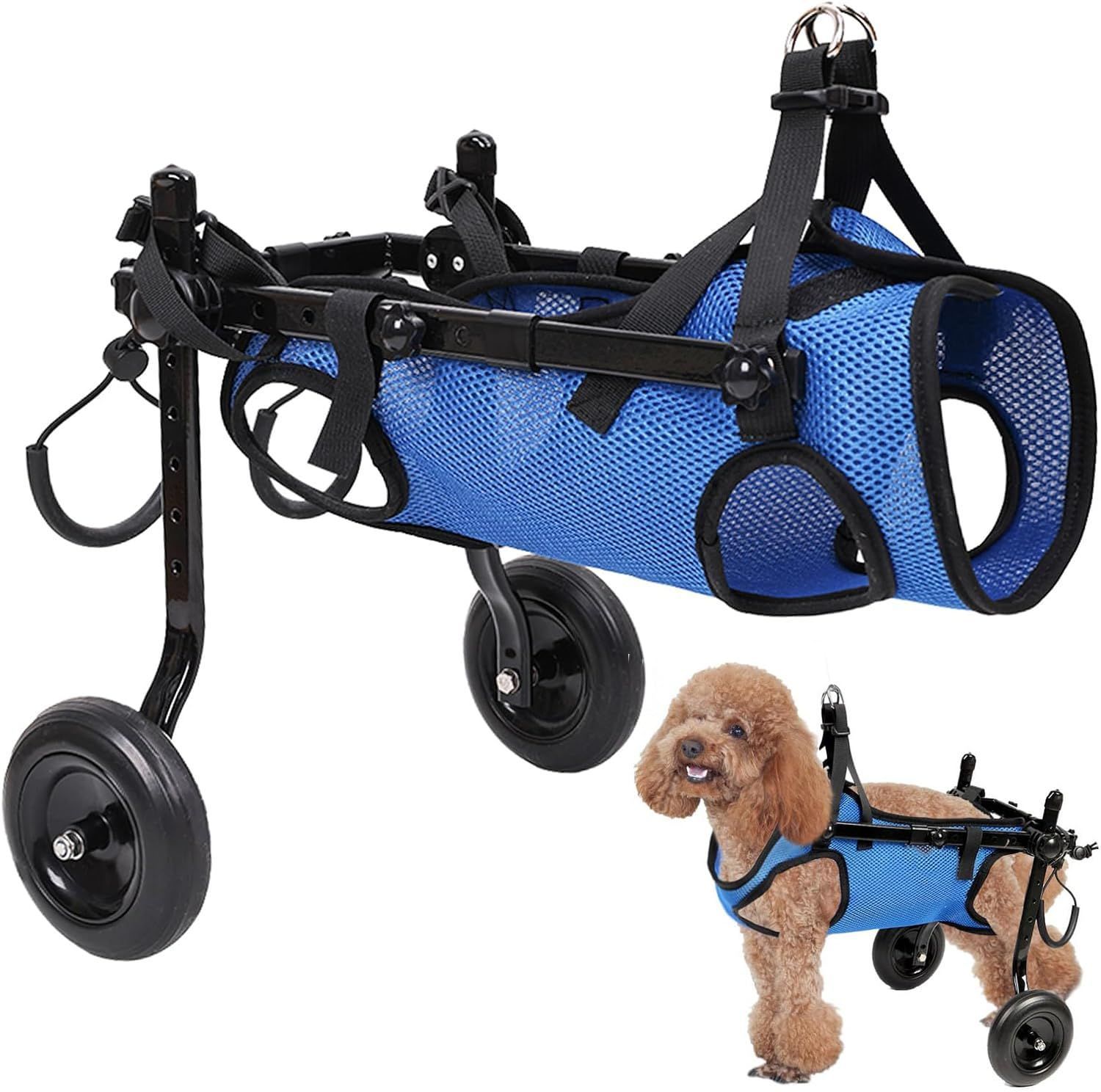 ASELINE 犬用車椅子 歩行器 歩行補助 軽量 犬介護 後足用犬用車椅子 犬