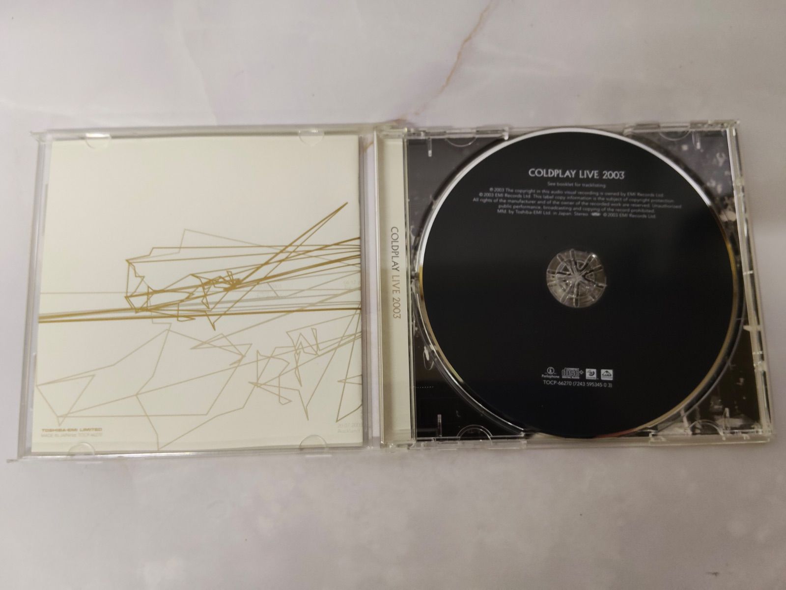 中古CD】コールドプレイ ライヴ 2003 / Coldplay LIVE / 帯破れあり