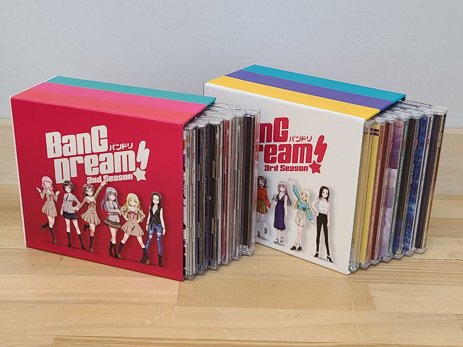 バンドリ 2rd 3rd CD Blu-ray付生産限定盤 まとめ売り 収納BOX 全帯