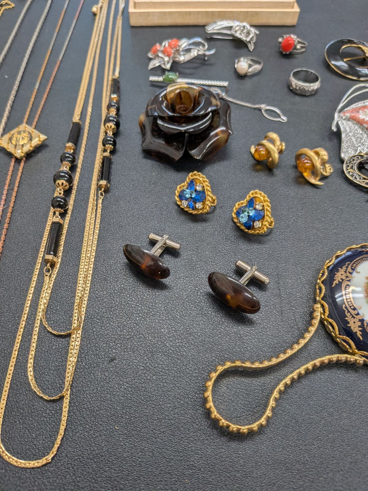 遺品整理まとめて□76】ジュエリー SILVER MONET ネックレス ブローチ