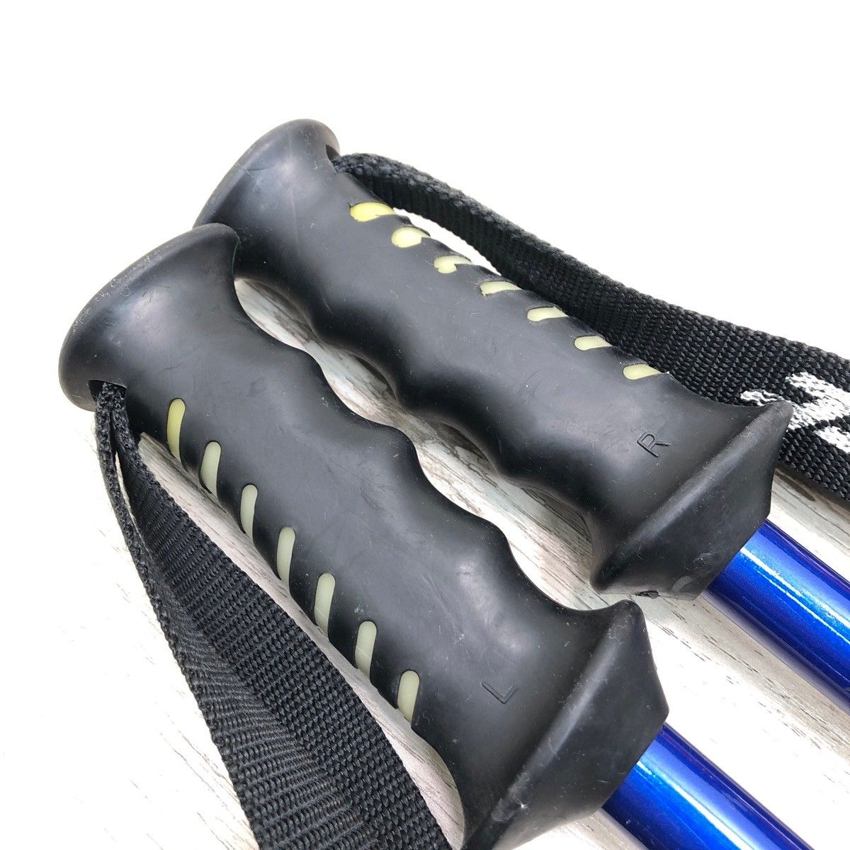 Hart ハート スキーストック 117cm CARBON LIMITED 日本製 ブルー