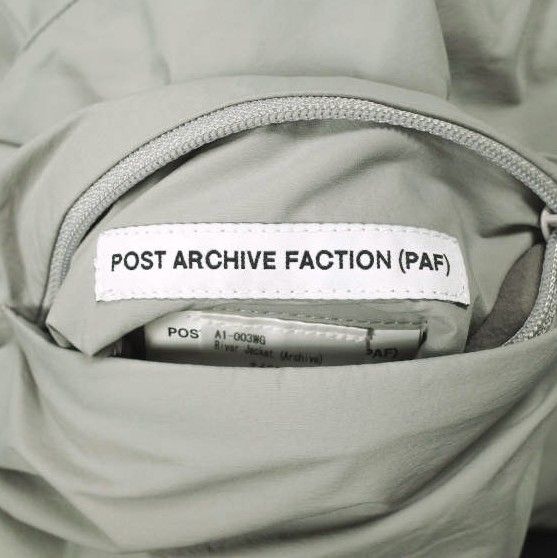 POST ARCHIVE FACTION (PAF) ポストアーカイブファクション 25AW RIVER