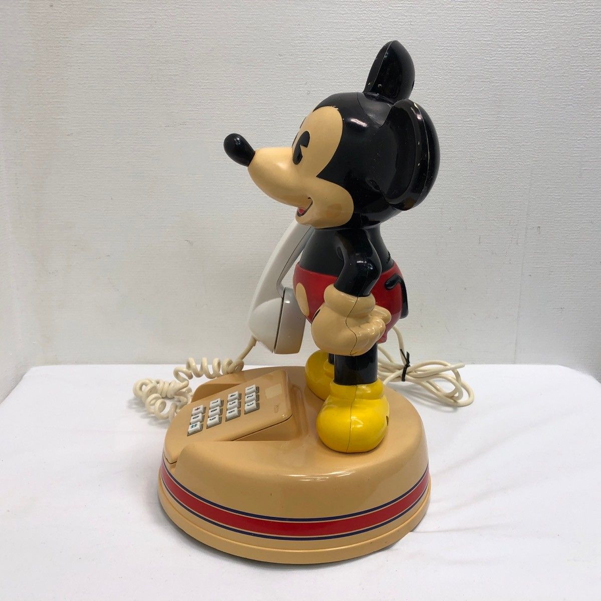 昭和レトロ】レトロ電話機 ミッキーマウス DK-64IP 1982年製 神田通信