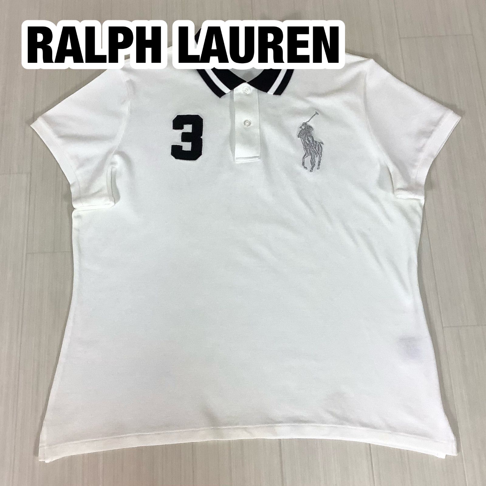 美品】RALPH LAUREN ラルフローレン ビッグポニー 半袖ポロシャツ L