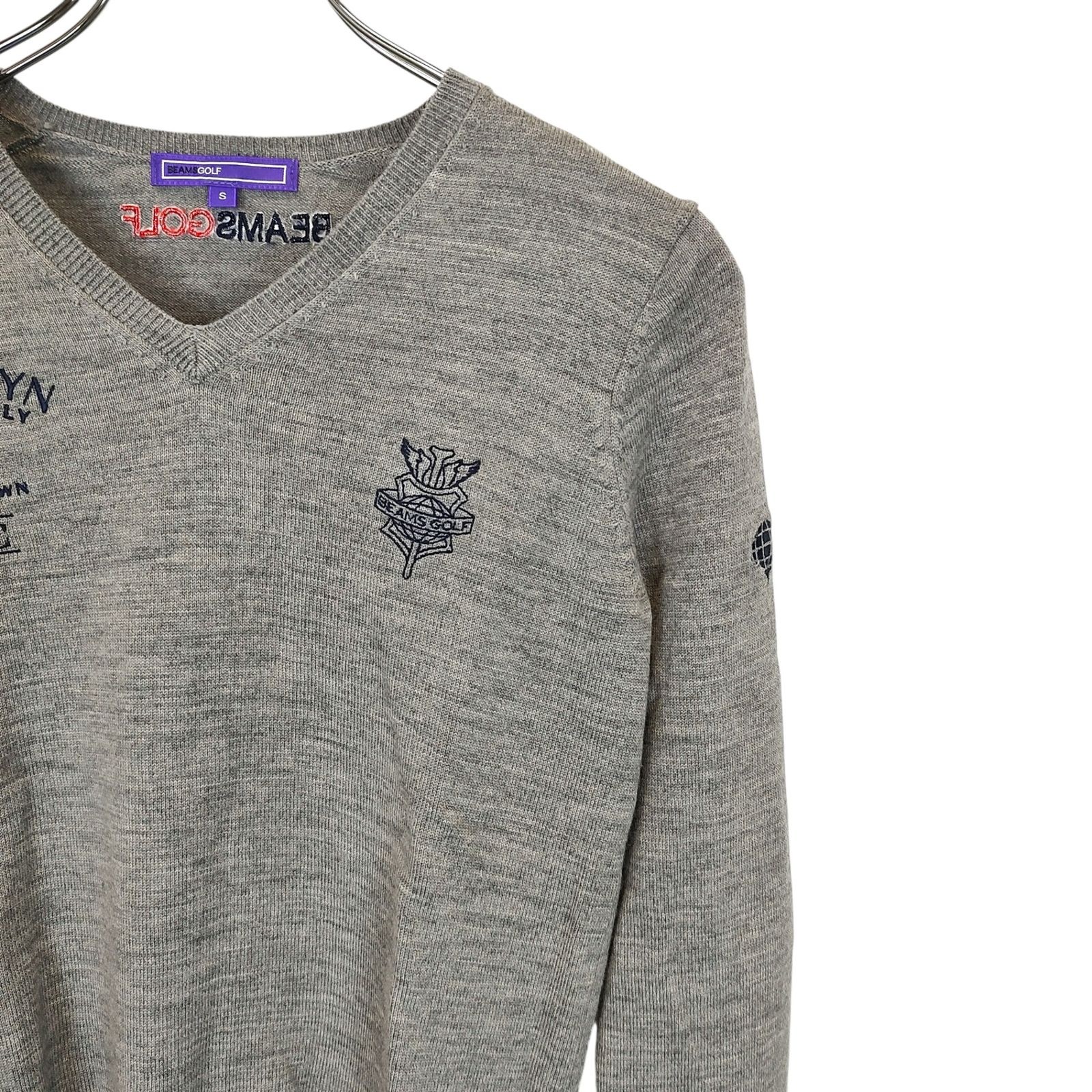 BEAMS GOLF ビームス ゴルフ V-neck knit Vネック ニット 85-15-0039