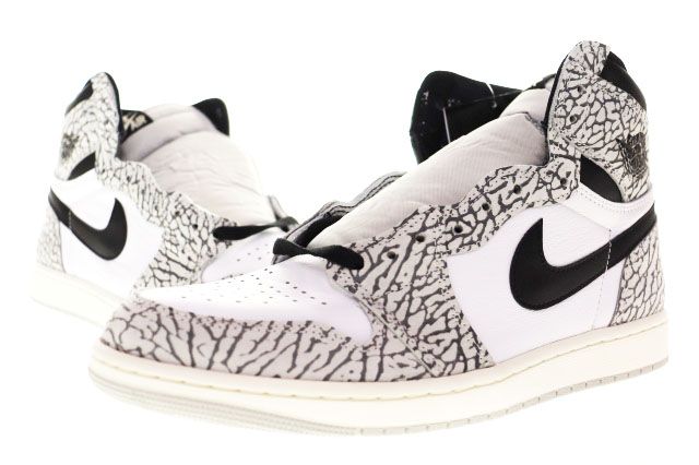 ナイキ NIKE AIR JORDAN 1 RETRO HIGH OG CEMENT SAFARI GRAY 29cm