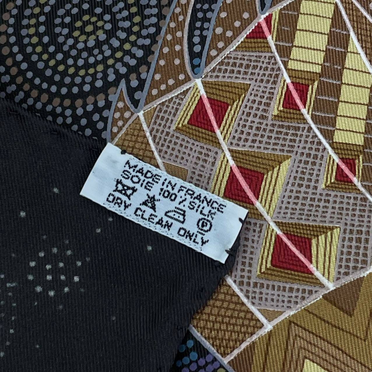 新品同様 HERMES エルメス シルク スカーフ カレ90 REVE D'AUSTRALIE