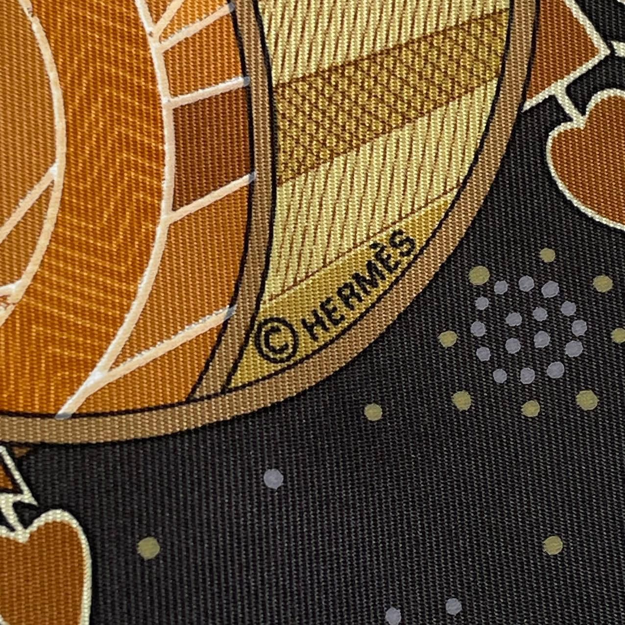 新品同様 HERMES エルメス シルク スカーフ カレ90 REVE D'AUSTRALIE