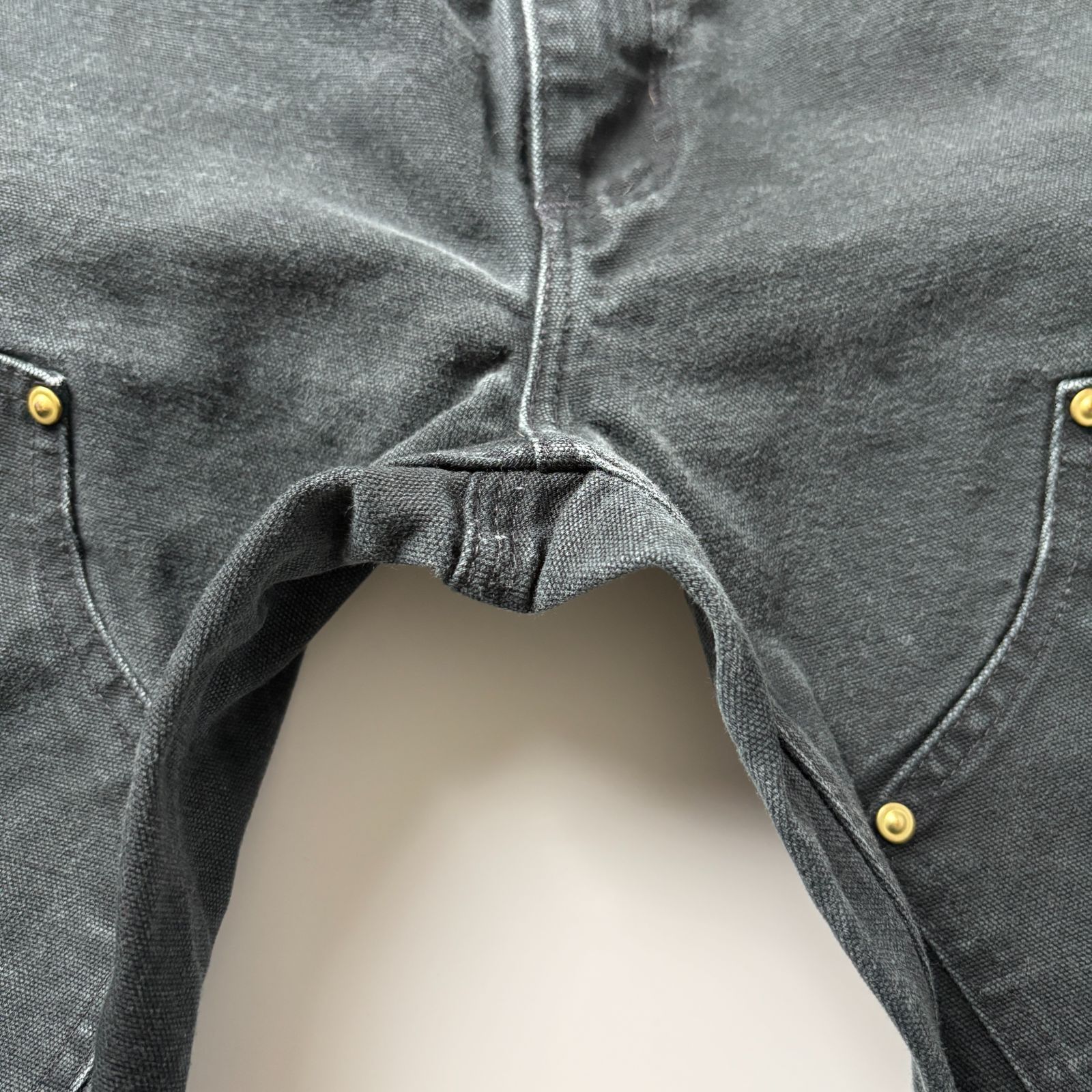 カーハート ダブルニー ペインターパンツ W29 L30 ブラック 黒 USA製 