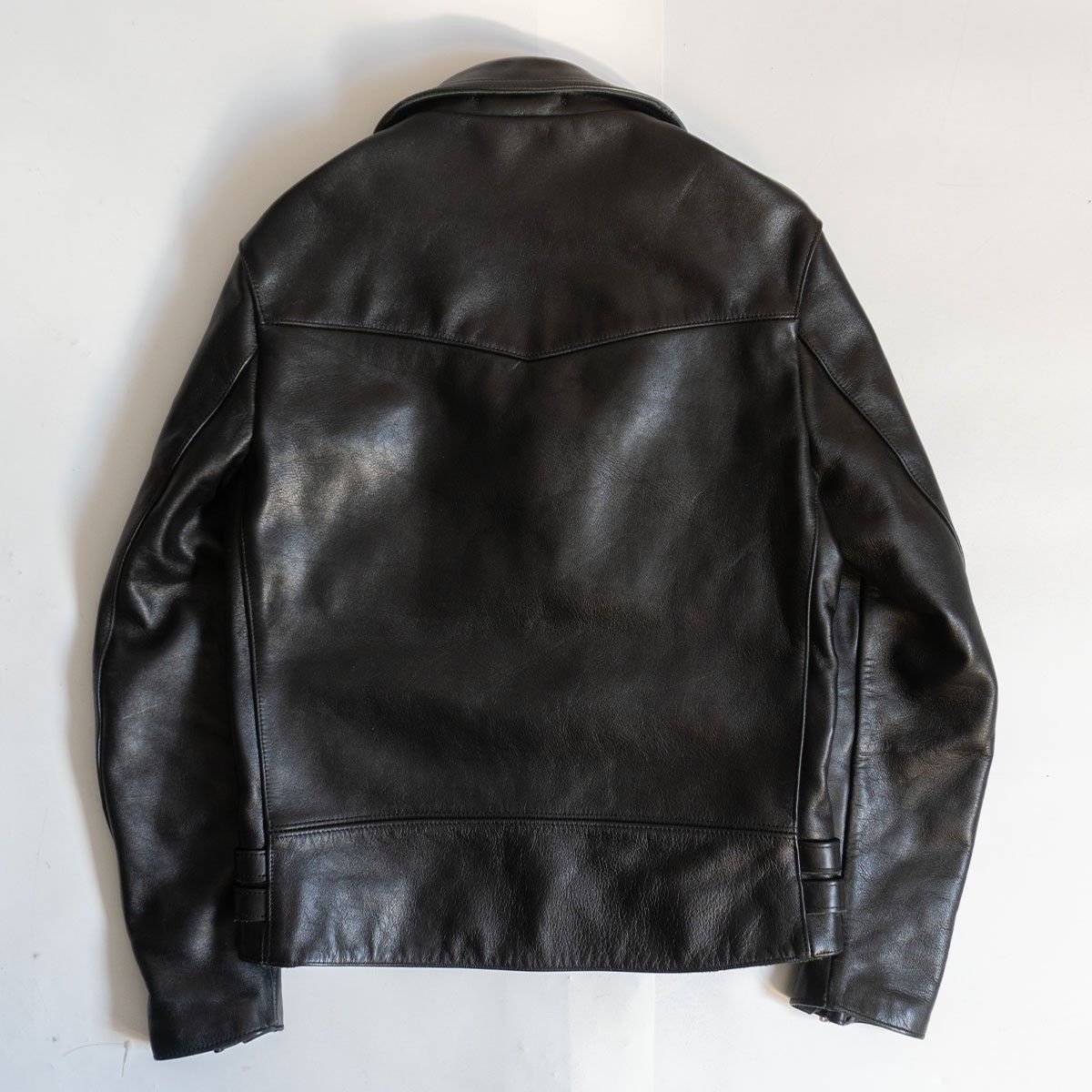 美品】666 triple six【ステアハイド UK サイドベルト ダブル