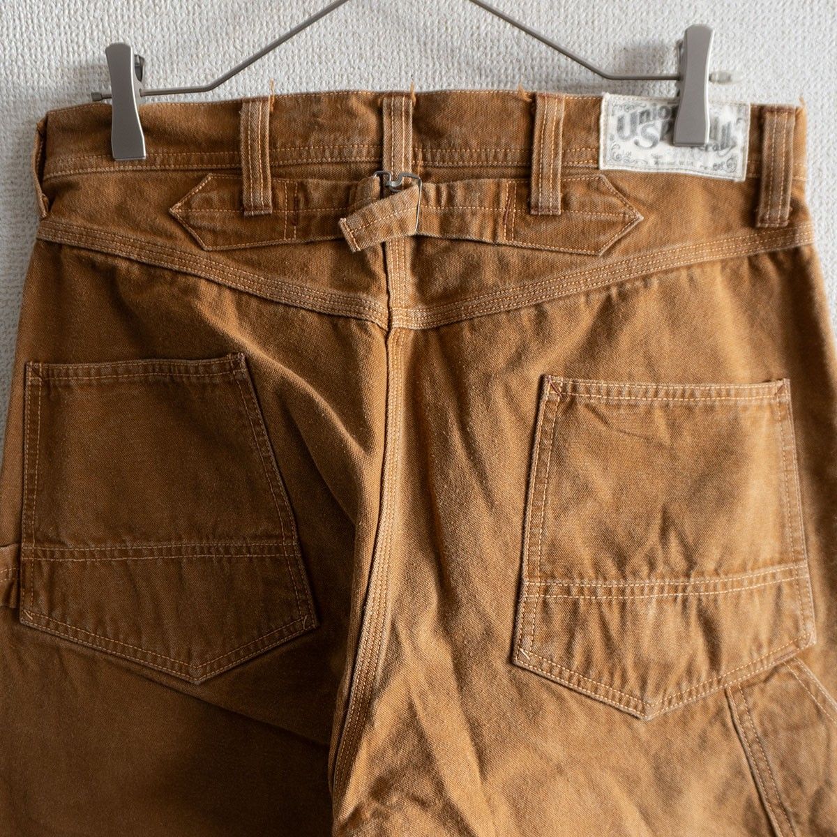 美品】FREEWHEELERS UNION SPECIAL OVERALLS【DERRICKMAN DUCK】32×32