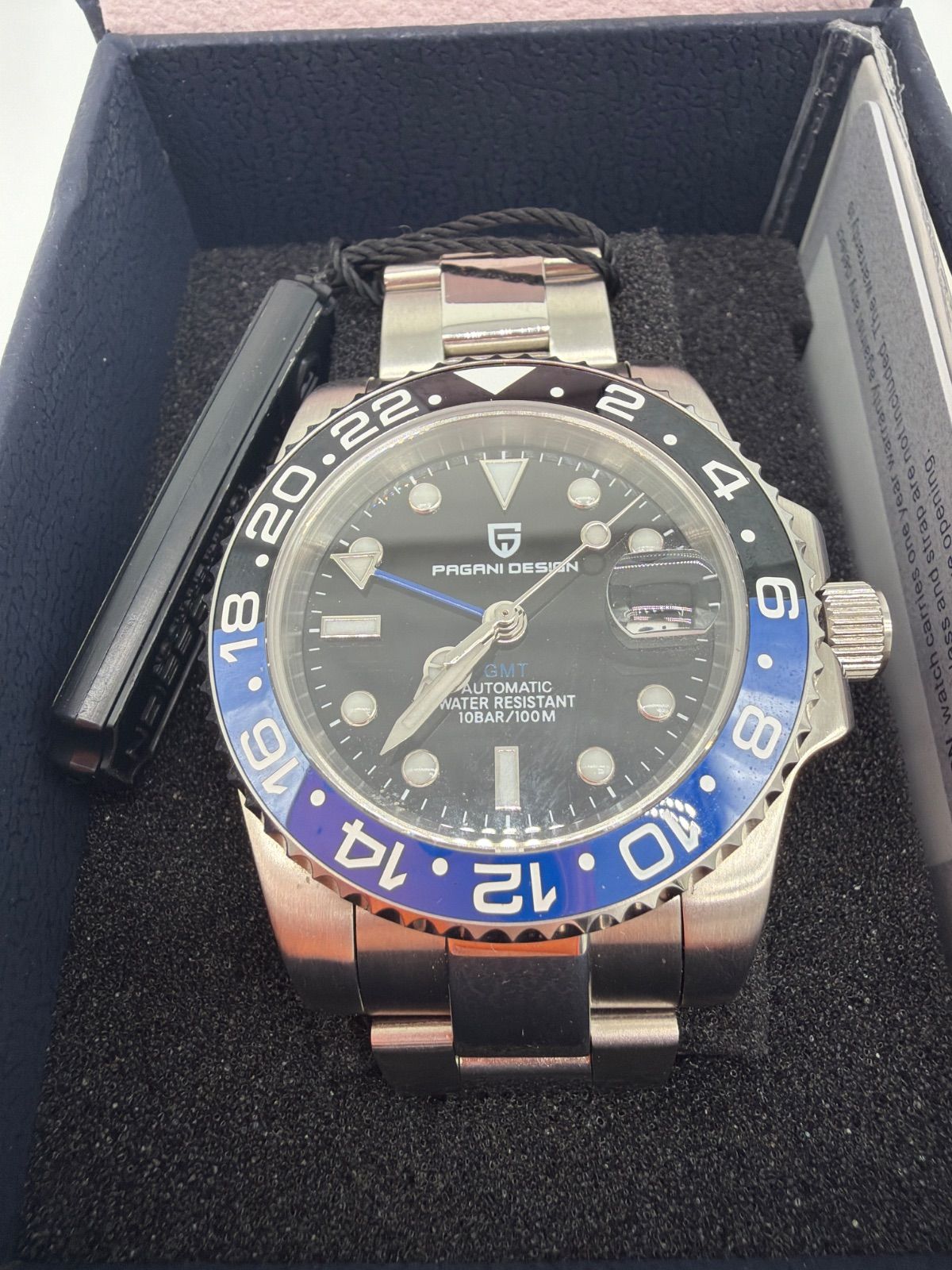 PAGANI DESIGN 腕時計 自動巻き GMT