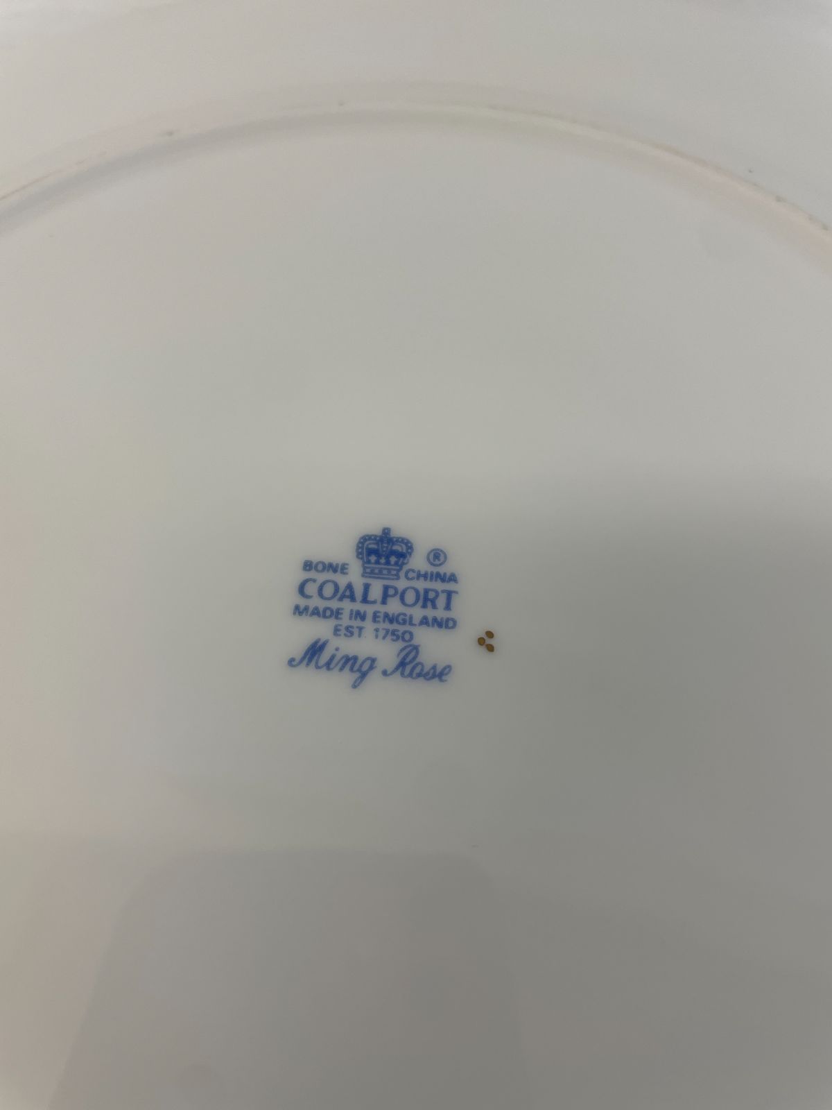 K【ヴィンテージ】COALPORT コールポート 大皿 花柄 フラワー ブランド